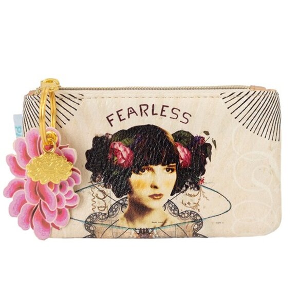 Papaya Handbags - NEW Papaya Fearless Coin Purse  Great gift for that Fearless friend! Vegan
